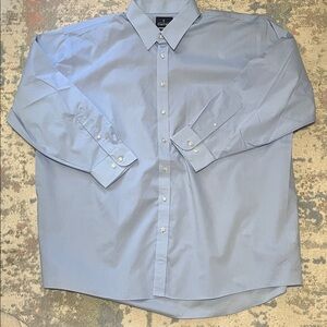 Stafford Classic Blue Men's Dress Shirt